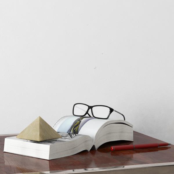 Book 3D Model - دانلود مدل سه بعدی کتاب  - آبجکت سه بعدی کتاب  - دانلود مدل سه بعدی fbx - دانلود مدل سه بعدی obj -Book 3d model - Book 3d Object - Book OBJ 3d models - Book FBX 3d Models - عینک